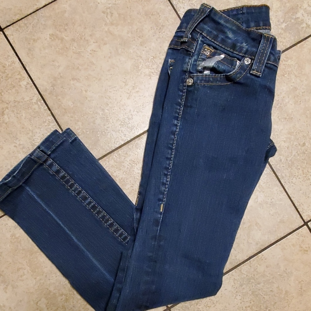 True Religion Womans Jeans straight leg sz 25